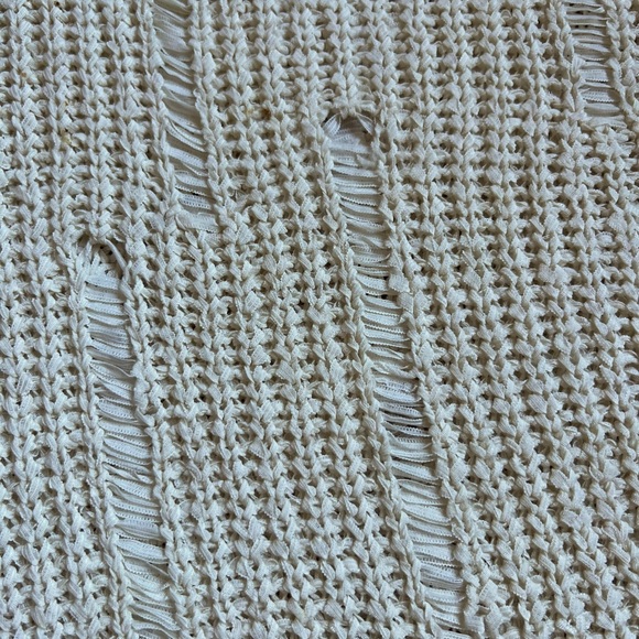 Calvin Klein Distressed Sweater - Picture 2 of 3